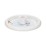 Plafon ZONDA LED EMERGENCY z czujnikiem ruchu 24 SMD5730 12/1,2W 800/80lm 4000K IP20 poliwęgla OR-PL