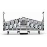 złączka krosowa 4-piętrowa biała z zatrzaskami