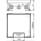 RKS BN V9 25, Kaseta kwadratowa