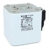 FUSE 500A 1250V 3BKN/80 AR CU Wkładka szybka 500A AC 1250V rozmiar 3 76x92x83 mm aR IEC UL 170M6542