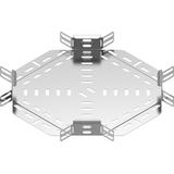 Czwórnik korytka 50x42mm Grubość 0,70 mm CZKL50H42 142705 BAKS