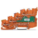 4-przewodowa złączka zasilająca do czujn