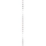 Simon 54 Klawisz podwójny srebrny mat