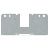 ścianka rozdzielająca z wycięciem na łącznik poprzeczny