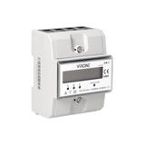 3-fazowy wskaźnik zużycia energii elektrycznej, 80A, 3 moduły, DIN TH-35mm EM-3 ORNO