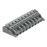 MCS-MIDI Classic gniazdo 9-bieg. szare raster 7,5 mm /25szt./ WAGO