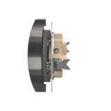 Simon 54 Nature Gniazdo wtyczkowe bez uziemienia z przesłonami podwójne do ramek NATURE 16A 250V zaciski śrubowe czarny DG2MZN.01/49 DG2MZN.01/48 KONTAKT