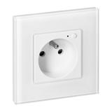 Gniazdo podtynkowe pojedyncze Tuya Smart Wi-Fi białe OR-SH-17205/W ORNO
