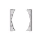 ICON Ramka pośrednia do gniazd podwójnych liliowy KARLIK