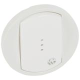 CELIANE - KLAWISZ POJEDYNCZY ANTYBAKTERYJNY PODŚWIETLANY BIAŁY, Legrand