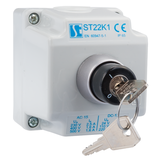 KASETA KOMPLETNA 1-OTWOROWA Z PRZYCISKIEM SAV I 2 DŁAWNICAMI M20