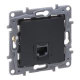 NILOE SELECTION - GNIAZDO RJ 45 KAT. 5 UTP ANTRACYT, Legrand