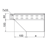 KRPJ300H60 Kolanko redukcyjne prawe 1,0 mm