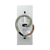 Zamek szyfrowy hermetyczny z czytnikiem kart i breloków zbliżeniowych oraz czytnikiem linii papiparn