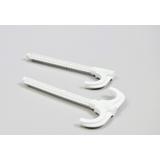 HAK PODŁOGOWY PODWÓJNY L-100 mm