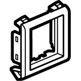 MOSAIC UCHWYT DO WĄSKICH ŚCIANEK - 2 MODUŁY BIAŁY DO NR. REF. 0800 11, Legrand