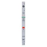 Lampka kontrolna zasilania 1/3S 1xLED czerwona LK-701R F&F