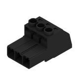 SVZ 7.62HP/03/180G SN BK BX Złącze kablowe do płytek drukowanych /100szt./ WEIDMULLER