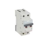 Wyłącznik Nadprądowy S 312 2P C0,5A 10000A TX3 404196 LEGRAND
