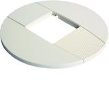 tehalit.DA200 Rozeta maskująca do DA200-45 kolumna jednostronna biały