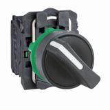 Harmony XB5 Kompletny przełącznik Krótka rączka Czarny Stabilny 2 położeniowy 1Z Plastikowy XB5AD23 Schneider