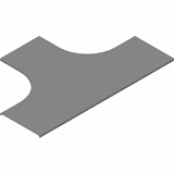 PTKZP200 Pokrywa trójnika korytka 1,5 mm