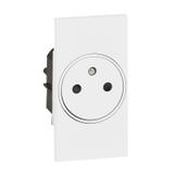 Living Now - Gniazdo 2P+Z - Zaciski Automatyczne - 2 Moduły Bticino K4142A LEGRAND