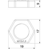 PRZECIWNAKRĘTKI M12X1,5 J.SZ.