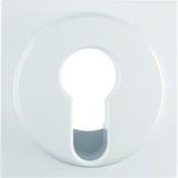 BERKER B.X/S.1 Płytka czołowa do łącznika na klucz biały 15078989 HAGER