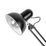 LUWES lampa podłogowa, E27, max. 30W, 185 cm, czarna