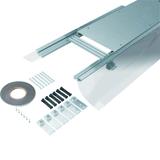 tehalit.BK Kanał współpoziomy boczna folia ochronna BKFD 300x(105-150)mm stal BKFD300105 HAGER