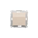 Simon 54 GO Sterownik przyciskowy do obsługi rolety żaluzji markizy firany sterowany smartfonem [WiFi] 2x5A 230V kremowy DEZ1W.01/41 KONTAKT