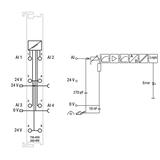 4-kanałowy moduł wejść analogowych