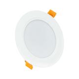 Oprawa downlight DURE 3 8W NW b. neutralna 230V 110st IP54 IK06 118x31 BIAŁY okrągła zasilacz zinteg