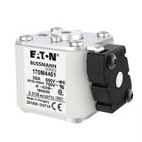 FUSE 350A 690V 1BKN/50 AR UC Wkładka szybka 350A AC 690V rozmiar 1 53x69x51 mm aR IEC UL, 170M4461 E