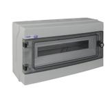 Rozdzielnica hermetyczna natynkowa 1x18 IP65 500VAC/1000VDC RH-18S/Z z zamkiem 36.719 OPATÓWEK