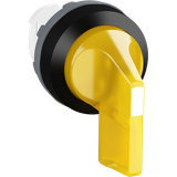 Przełącznik obrotowy 3poz. żółty M3SS5-11Y