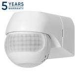 Czujnik ruchu 180° IP44, 800W, max 15m, mini, biały
