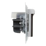Suno Gniazdo Pojedyncze Z Uziemieniem 2P+Z IP44 16A 250 V Zaciski Automatyczne Z Przesłoną Aluminium 721386 LEGRAND