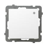 AS ANTYBAKTERYJNY Łącznik krzyżowy produkt zawiera szkło fosforanowo-srebrowe - kolor biały