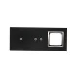 Simon 54 Touch Panel dotykowy S54 Touch 3 moduły 1 pole dotykowe + 2 pola dotykowe poziome + 1 otwór na osprzęt S54 księżycowa lawa DSTR3120/74 KONTAKT