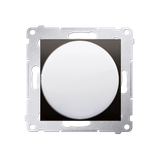 Simon 54 Sygnalizator świetlny LED – światło białe 230V brąz mat