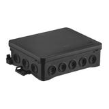 Puszka instalacyjna naścienna NS9 FASTBOX&HOOK czarny