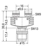 rozgałęźnik M8/M12
