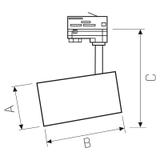 MDR FERINA 840 19,5W 230V 24st White MDR38PRO2084024W