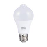 Lampa SMD LED z czujnikiem ruchu ERSTE LED PIR E27 7W NW