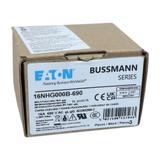NH FUSE 16AMP 690V gG SIZE 000 Wkładka NH000 16A 690V GL/GG podwójny wskaźnik 16NHG000B-690 EATON