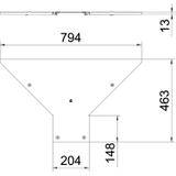 LAAD 200 R3 FT Pokrywa trójnika dostawnego