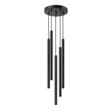 Sollux Lampa wisząca PASTELO 5P czarna SL.1176