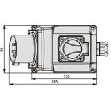 WSC 32/5 Wtyczka 32A/400V 3P+N+Z